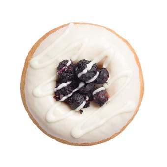 Blueberry & White Choc Duffin at 7-Eleven