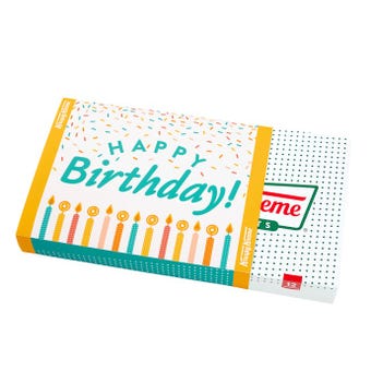 Original Glazed® Doughnut - Happy Birthday